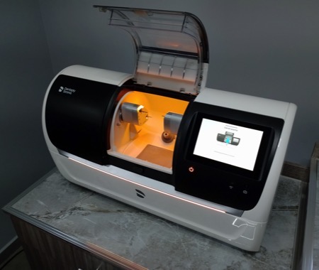 Sistema CEREC uso dental